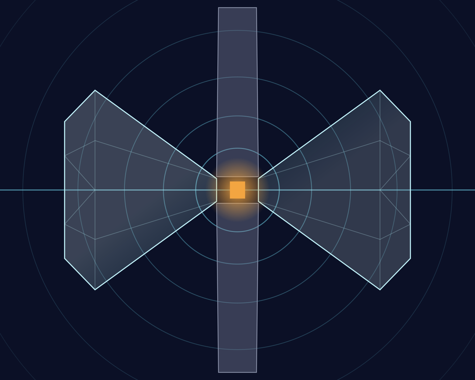 High pressure crystal background